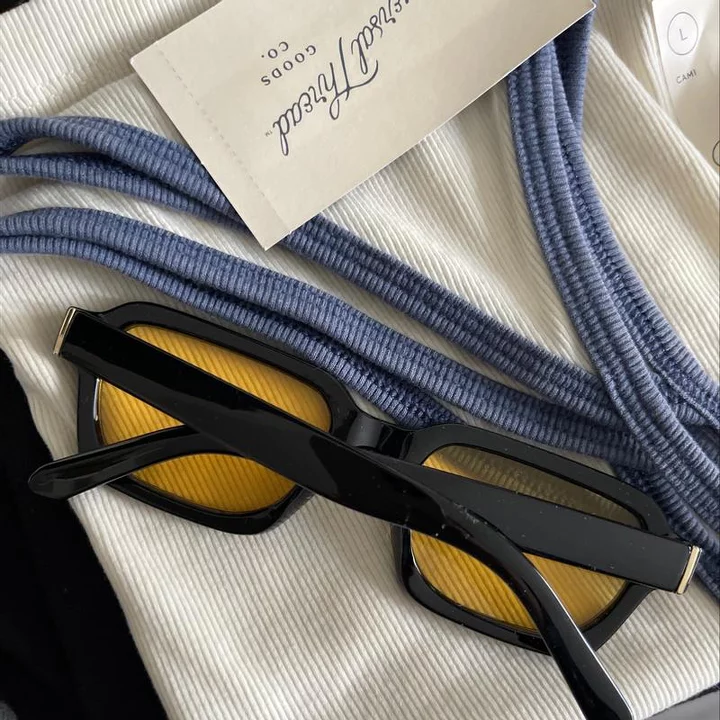 Women's Plastic Rectangle Sunglasses